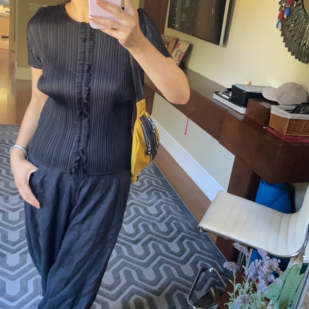 Brand New Pleats Please Issey Miyake Top Brand New Pleats Please Issey Miyake Top